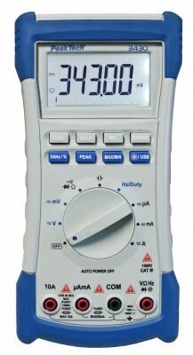 Мультиметр цифровой с USB PHYWE - фото 117477721