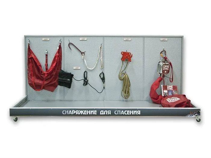 Демонстрационный стенд с оригинальными образцами "Снаряжение для спасения" ✅ - фото 117477975