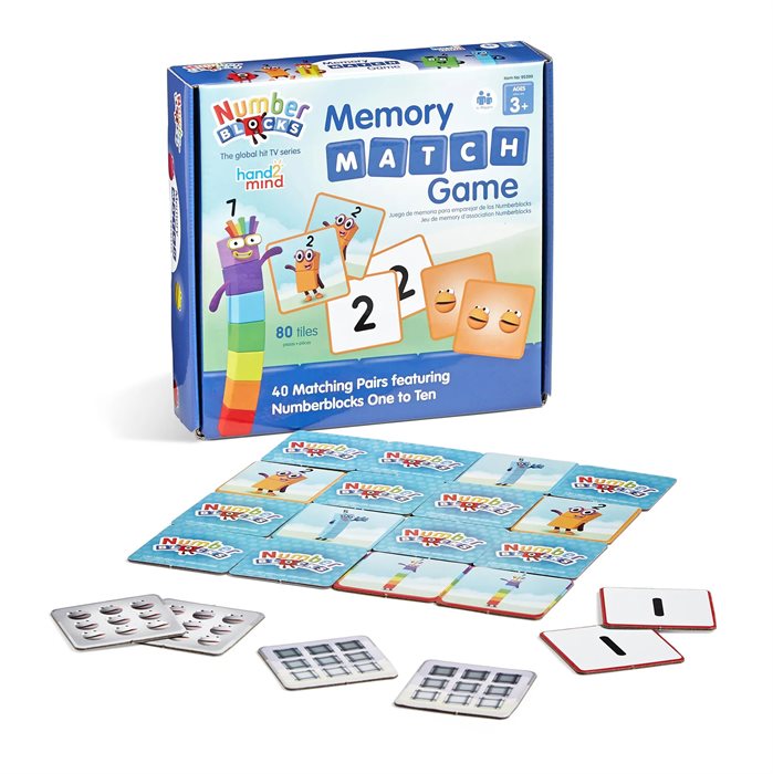 Настольная игра "Математическое мемори Numberblocks" Learning Resources HM95399-UK - фото 117480309