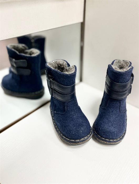 Унтоваленки детские унисекс, синие, размер 23, ФОМА, Россия (23715) LZ - фото 118615690