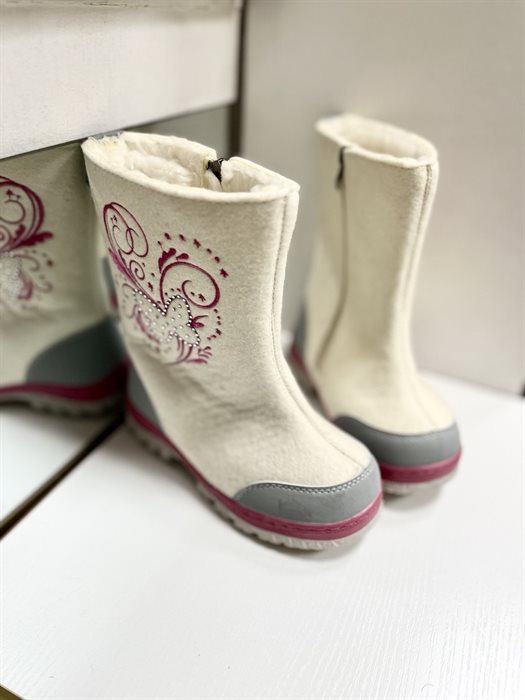 Детские валенки зимние для девочки размер 32 (RC03_ML9460K-2) - фото 118620787