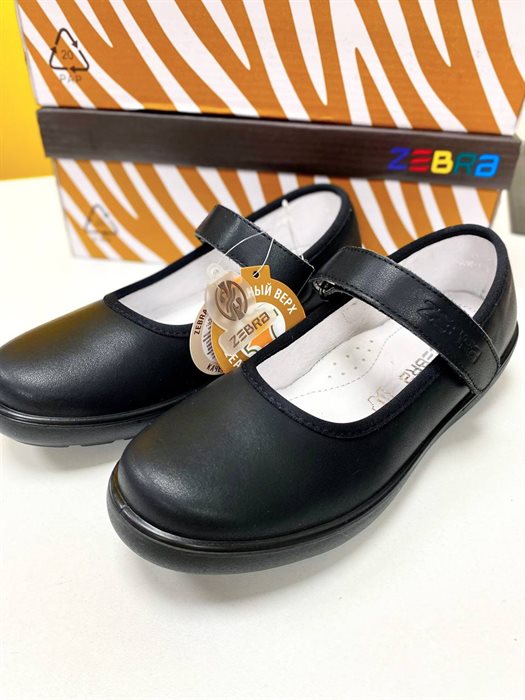 Туфли школьные для девочки, ТМ Zebra размер 33-36, 19090-1lz - фото 119130132