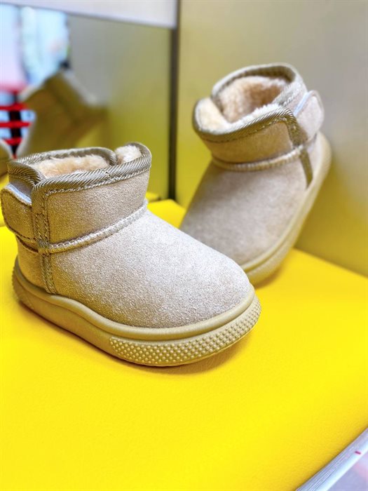 Детские угги зимние бежевые (CC3405_TH702-A1) - фото 119439543