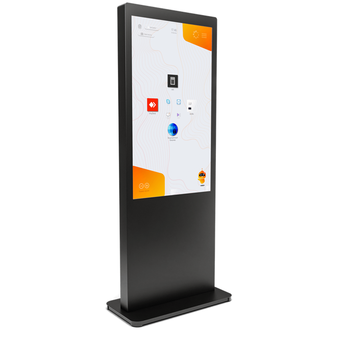 Интерактивный сенсорный киоск BlackGlass+ Premium 55" (55 дюймов) - фото 120897957