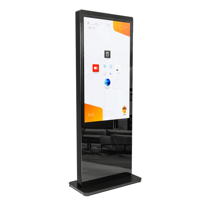 Интерактивный сенсорный киоск Black Glass Max Premium 55" (с фасадным стеклом) (55 дюймов) - фото 120897981