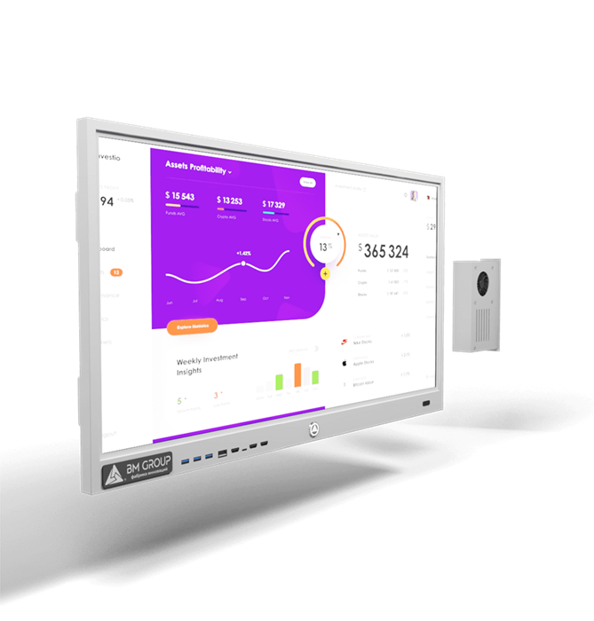 Интерактивная панель Galactica 86" (в реестре Минпромторга) (86 дюймов) - фото 120898285