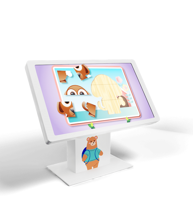 Детский сенсорный стол с регулировкой угла наклона Bumblebee 43" (43 дюйма) - фото 120898508