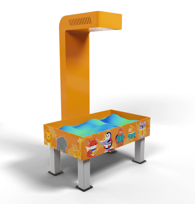 Интерактивная песочница IQ Play (автоматическая регулировка высоты) - фото 120898560