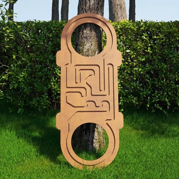 Развивающий модуль "Путаница" (лабиринт на шею) - фото 121181412