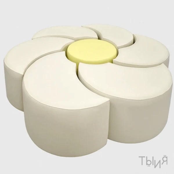 Комплект мягкой мебели "Ромашка" - фото 121184746