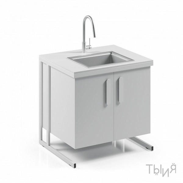 Стол лабораторный "Наука" моечный - фото 121185058