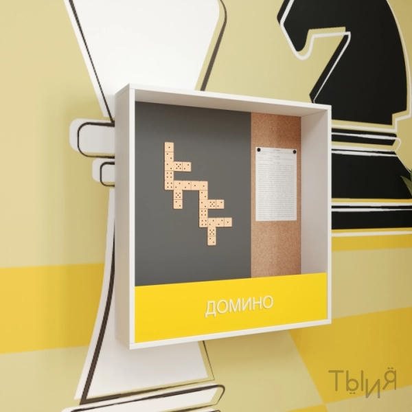 Настенный модуль "Домино" - фото 121185437