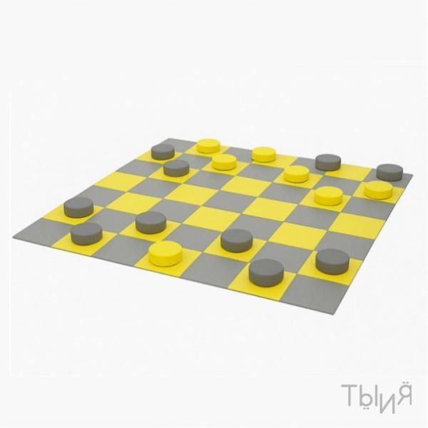 Мягкий набор “Напольные шашки" - фото 121185486