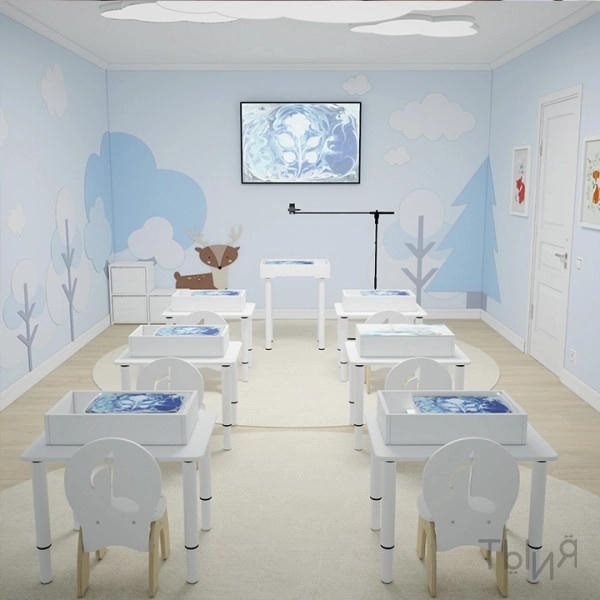 Класс аква-анимации "Акватория Таланта" (столы и стулья) - фото 121233018