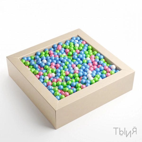 Сухой бассейн - квадратный (150х150 см) - фото 121233233