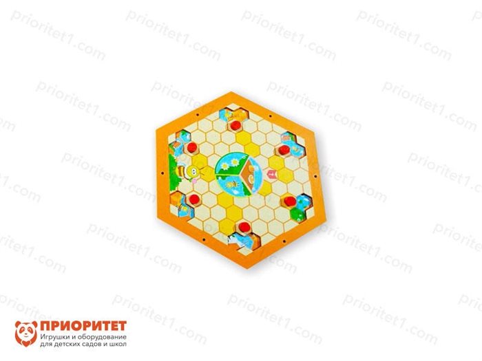 Бизиборд Пчелиные соты модуль №6 - фото 121512092