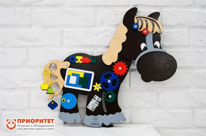 Бизиборд Ласковый жеребёнок - фото 121512123