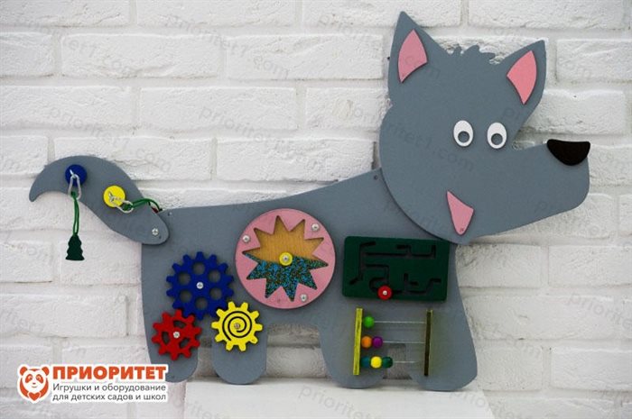 Бизиборд Серенький волчок №2 - фото 121512234