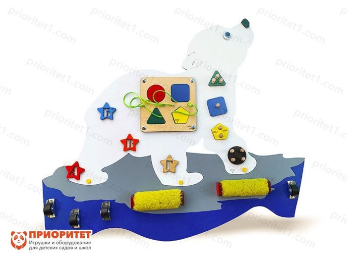 Бизиборд Медвежонок - фото 121512587