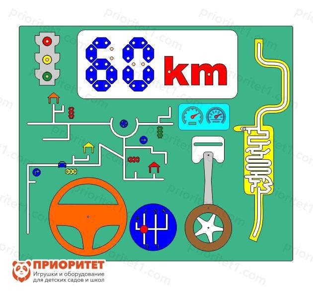 Бизиборд Юный водитель №2 - фото 121512690