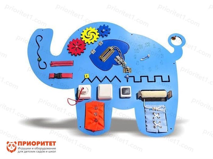Бизиборд Сказочный слоненок - фото 121512761