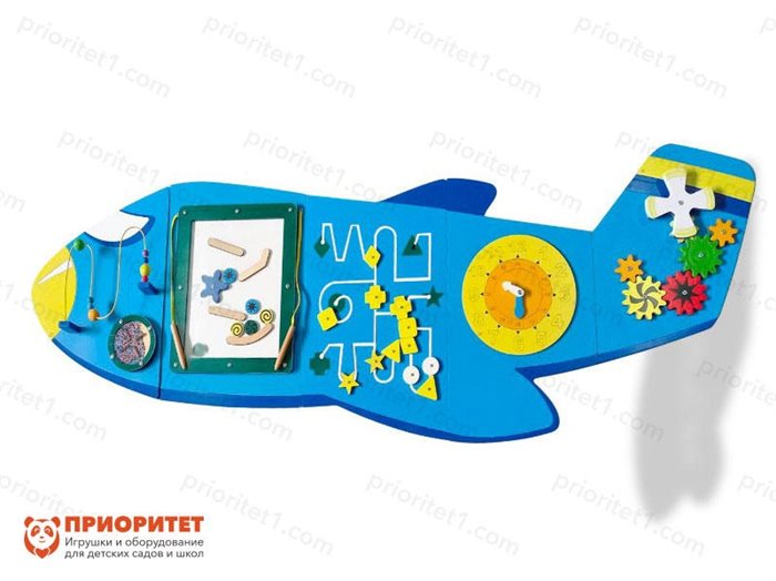 Бизиборд Быстрый самолет - фото 121513234