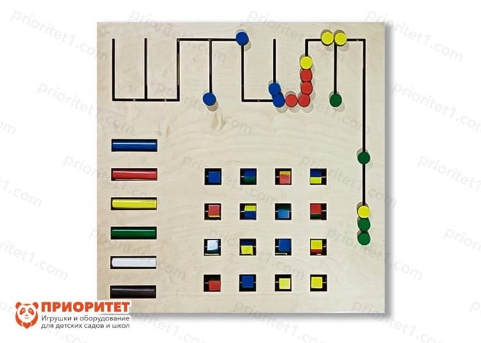 Настенный модуль Изучаю цвета - фото 121514536