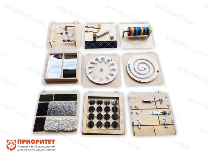 Набор тактильно-развивающих панелей Игра и обучение - фото 121514610