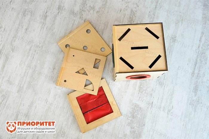 Тактильный ящик Что внутри - фото 121514828