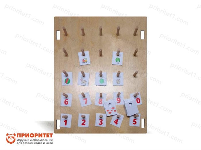 Тактильно-развивающая панель Отличная память - фото 121514893