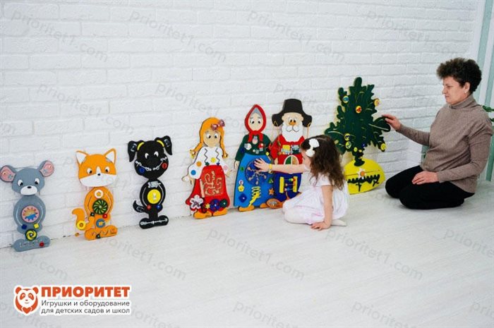 Набор бизибордов Сказка Репка - фото 121517117