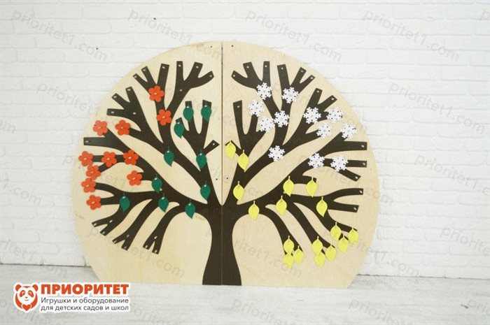 Декоративно-развивающая панель Времена года - фото 121517197