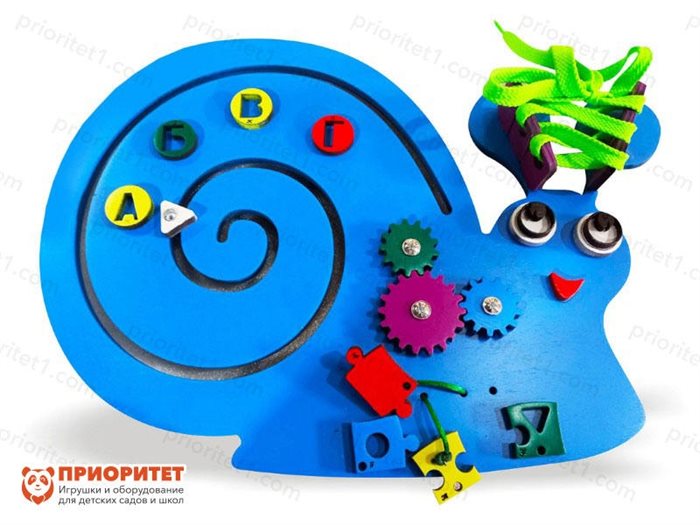 Бизиборд Добродушная улитка - фото 121517317