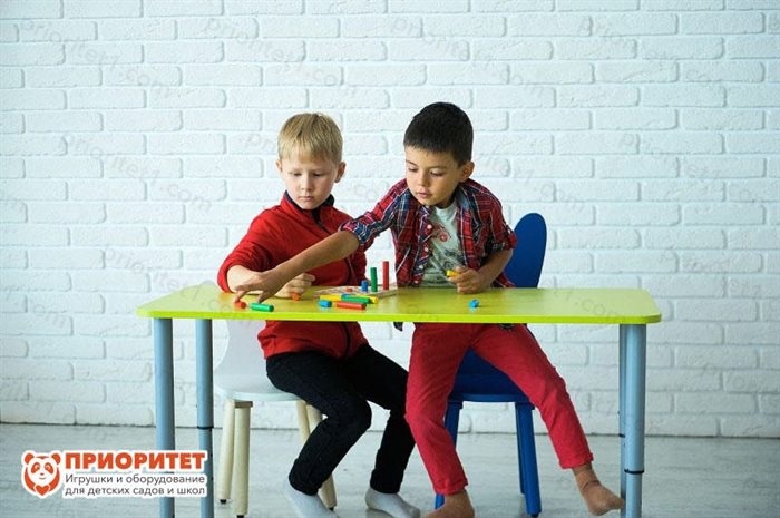 Стол растущий на регулируемых ножках На двоих - фото 121517389