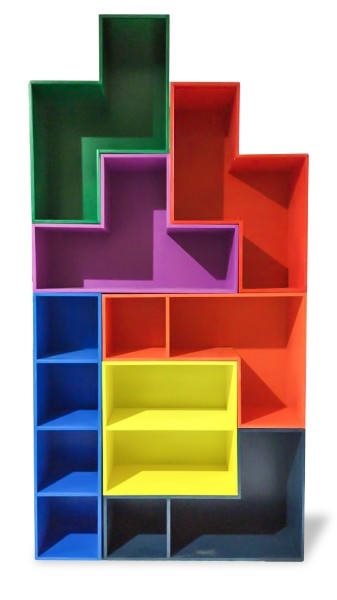 Стеллаж для игрушек Игра в тетрис - фото 121517469