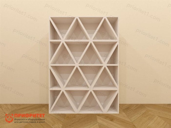 Стеллаж Треугольные полки - фото 121517471