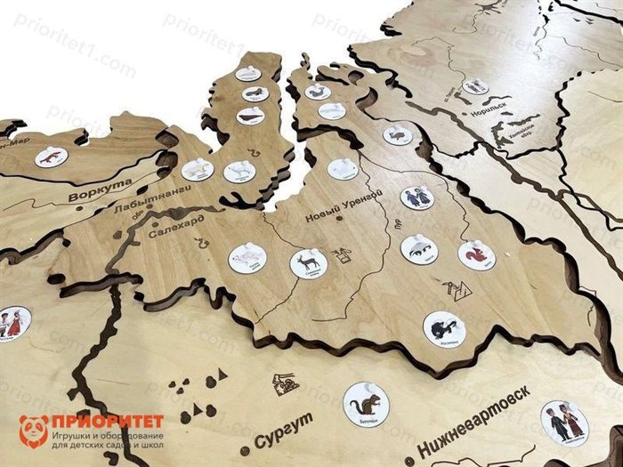 Настенная панель Наша Россия на акриловом стекле - фото 121517543