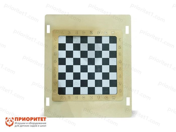 Тактильно-развивающая панель Играем в шахматы - фото 121517638