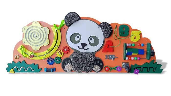 Бизиборд Милая панда - фото 121517896