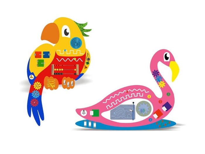 Набор бизибордов Сад птиц №1 - фото 121518269