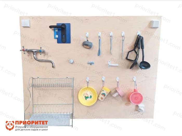 Стенд для развития бытовых навыков На кухне - фото 121518298