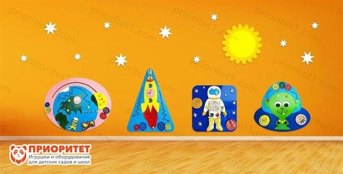 Набор бизибордов Путешествие к звездам - фото 121518300