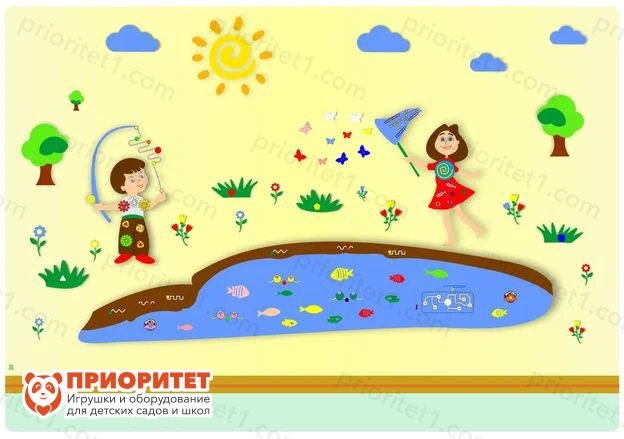 Комплексное настенное решение Даша и Паша: Лето - фото 121518502