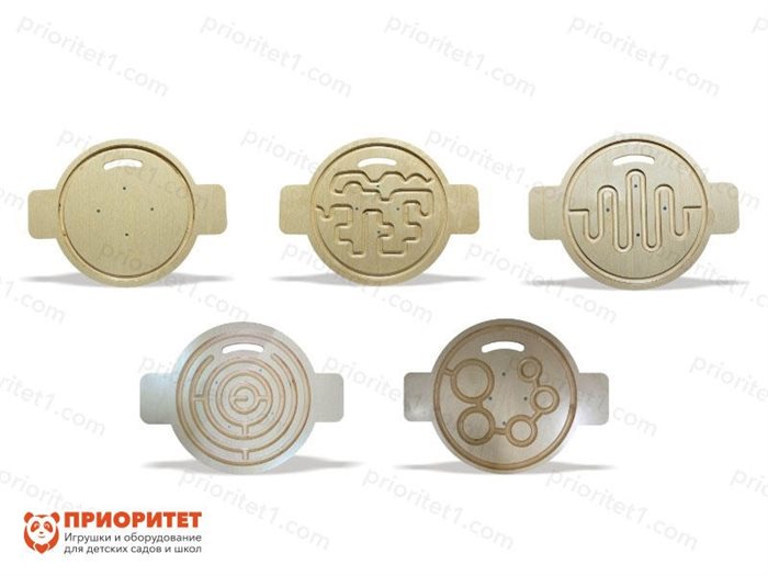 Набор балансировочных досок-лабиринтов Ловкость - фото 121518847