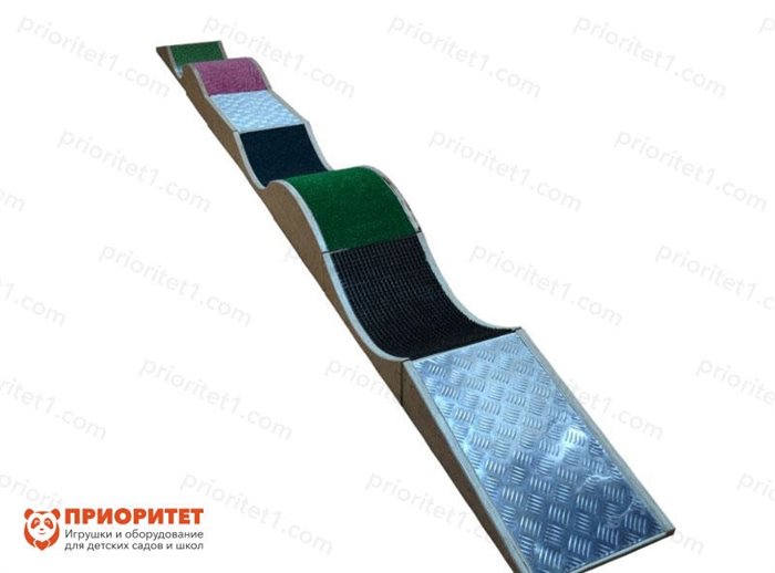 Тактильная дорожка (комплект тактильных платформ, 7 шт) - фото 121518921