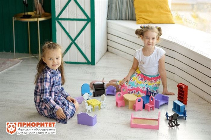 Мебель для кукольного домика Все для кукол - фото 121519286