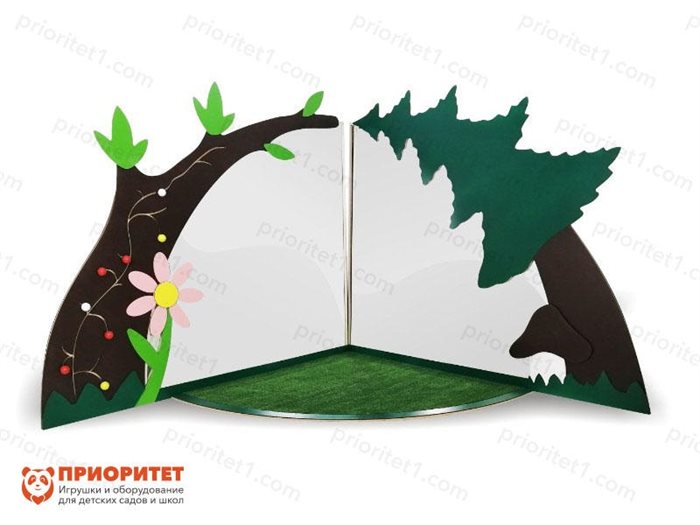 Декоративно-развивающая панель Лесная полянка - фото 121519386