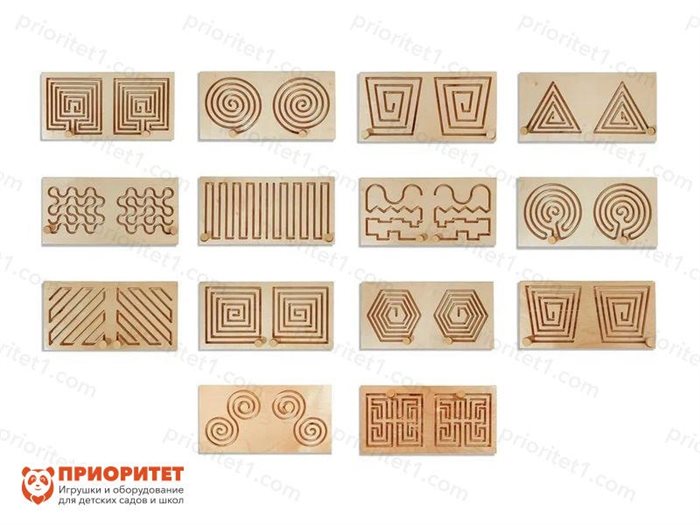 Набор межполушарных досок (14 штук) - фото 121519731