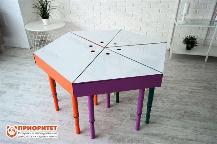 Игровой многофункциональный стол Творчество (без наполнения) - фото 121519938