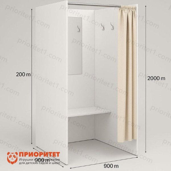 Кабинка для переодевания из серии Медовая - фото 121520116